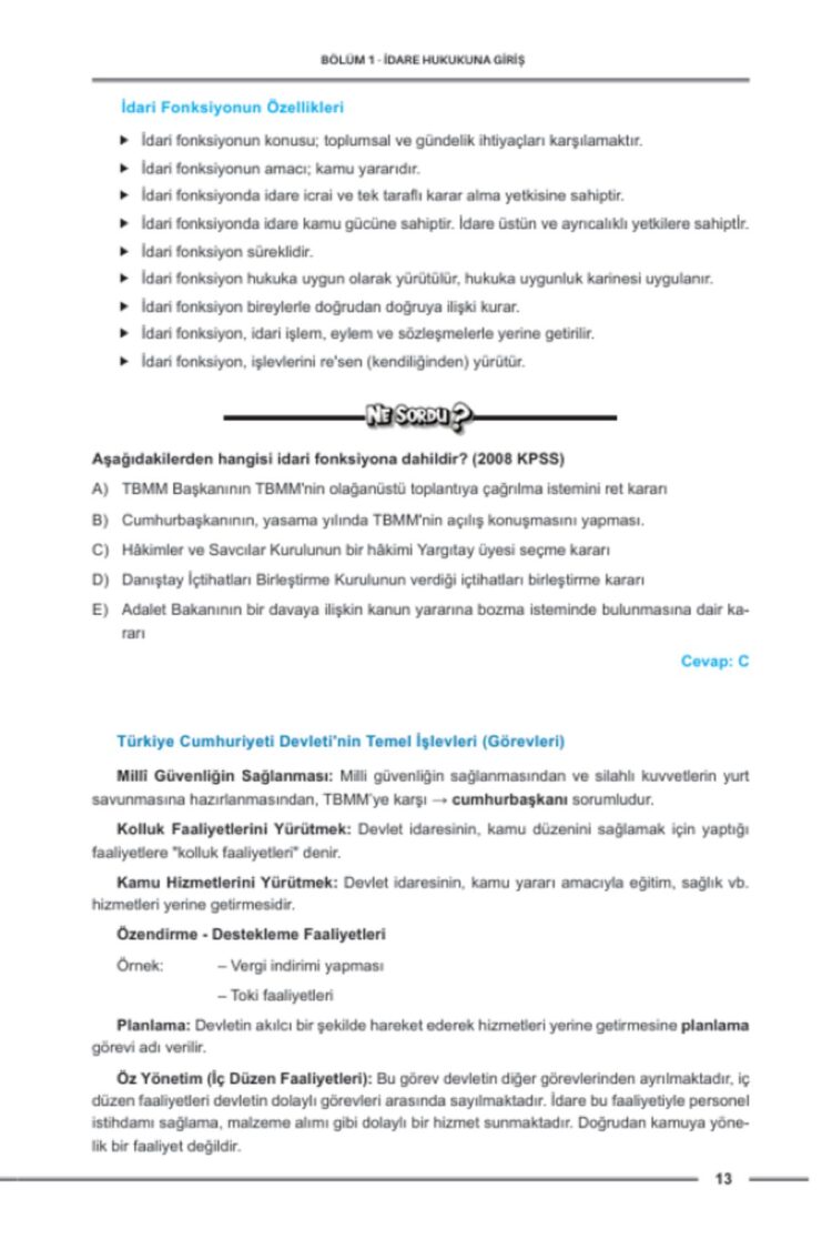 Hukuk Atölyesi Hakimlik HMGS Çıkmış Soru Örnekli İdare Hukuku Ders Notları İlker Eroğlu - Görsel 2