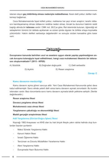 Alternative view of Hukuk Atölyesi Hakimlik HMGS Çıkmış Soru Örnekli Ceza Muhakemesi Hukuku Ders Notları Murat Soylu