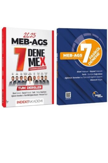 MEB AGS İndeks 7 li Deneme ve Doktrin 7 li Deneme (2 Kitap)