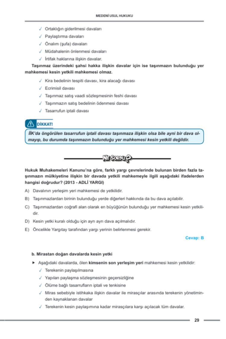 Hukuk Atölyesi Hakimlik HMGS Çıkmış Soru Örnekli Medeni Usul Hukuku Ders Notları Cem Şahin - Görsel 3