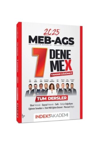 Alternative view of MEB AGS İndeks 7 li Deneme ve Doktrin 7 li Deneme (2 Kitap)