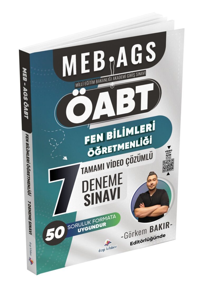 2025 Meb Ags ÖABT Fen Bilimleri Tamamı Video Çözümlü Fasiküller Halinde 7 Deneme Sınavı