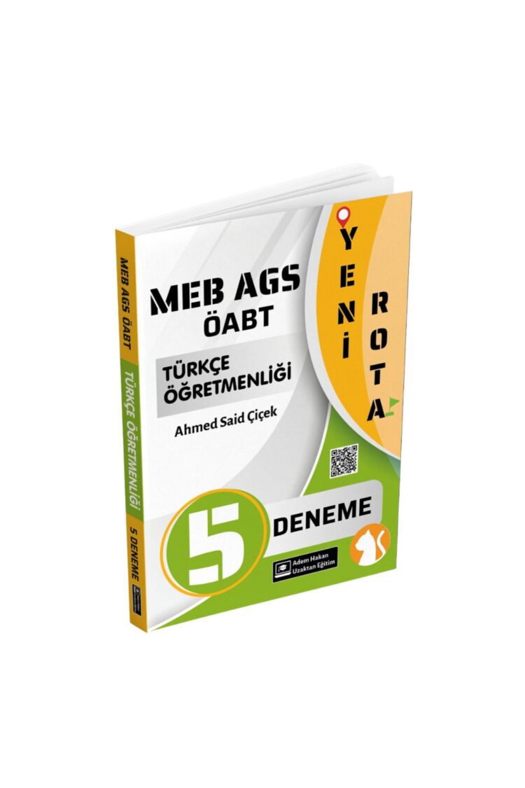 2025 Meb Ags ÖABT Türkçe Öğretmenliği Yeni Rota PDF Çözümlü 5 Deneme