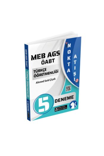 2025 Meb Ags ÖABT Türkçe Öğretmenliği Nokta Atışı PDF Çözümlü 5 Deneme Ahmed Said Çiçek