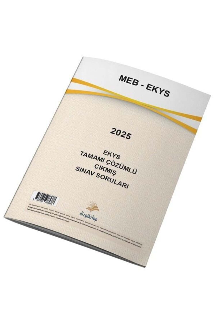Meb Ekys 2025 Sınavı Çıkmış Sorular Çözümlü