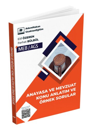 2025 Meb Ags Anayasa ve Mevzuat Konu Anlatım ve Örnek Sorular