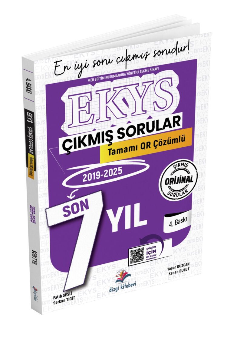 MEB EKYS Müdür ve Müdür Yardımcılığı Tamamı Qr Çözümlü Son 7 Yıl Çıkmış Sorular Fatih Sesli 4. Baskı