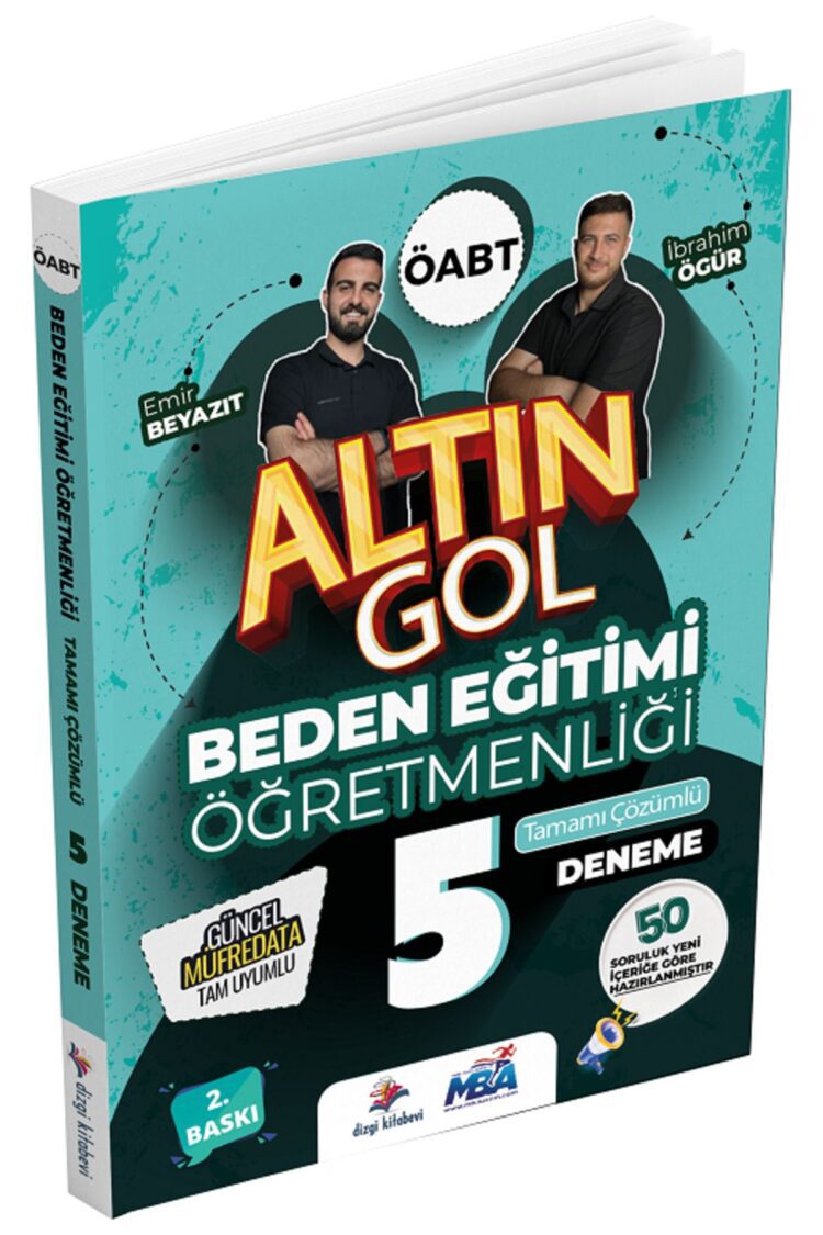 ÖABT Beden Eğitimi Öğretmenliği Altın Gol 5 Deneme Çözümlü - Emir Beyazıt, İbrahim Ögür