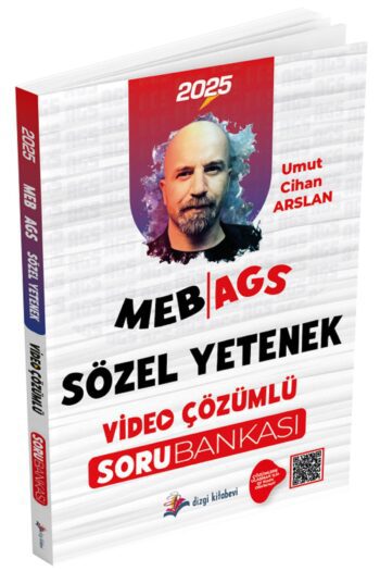 2025 MEB-AGS Sözel Yetenek Soru Bankası Çözümlü - Umut Cihan Arslan Dizgi Kitap