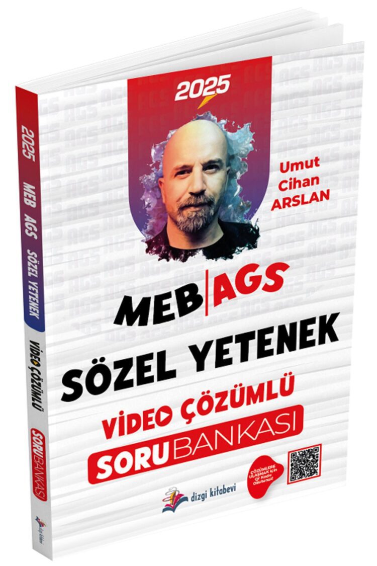 2025 MEB-AGS Sözel Yetenek Soru Bankası Çözümlü - Umut Cihan Arslan Dizgi Kitap