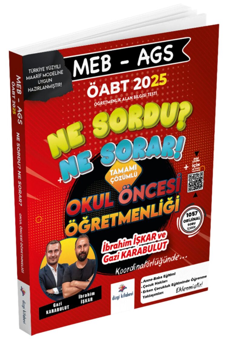 2025 Öabt Meb-ags Okul Öncesi Öğretmenliği Ne Sordu Ne Sorar Soru Bankası Çözümlü - Ibra