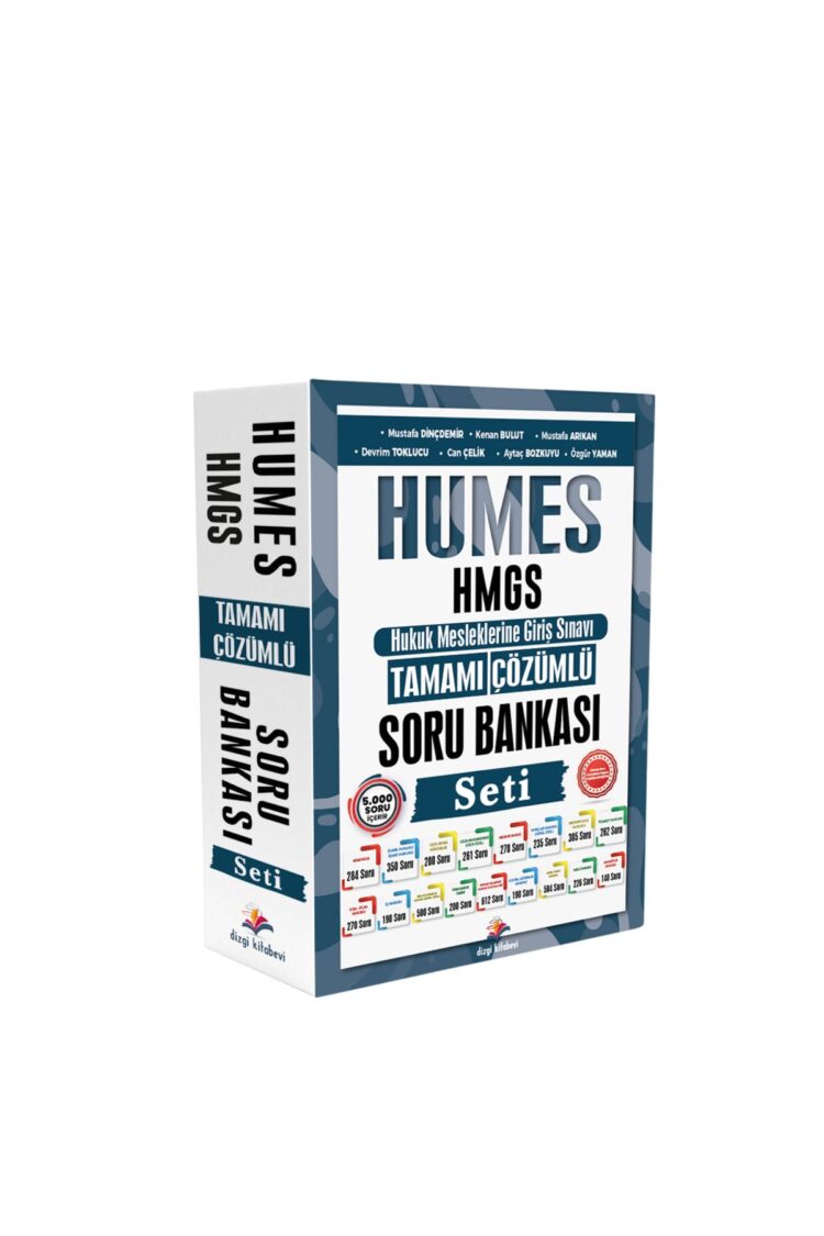2025 Humes Hmgs Hukuk Mesleklerine Giriş Sınavı Tamamı Çözümlü Soru Bankası Seti