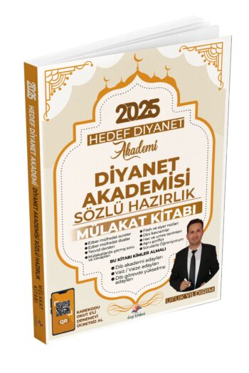 2025 Diyanet İşleri Başkanlığı Hedef Diyanet Akademisi Sözlü Mülakat Kitabı Ufuk Yıldırım