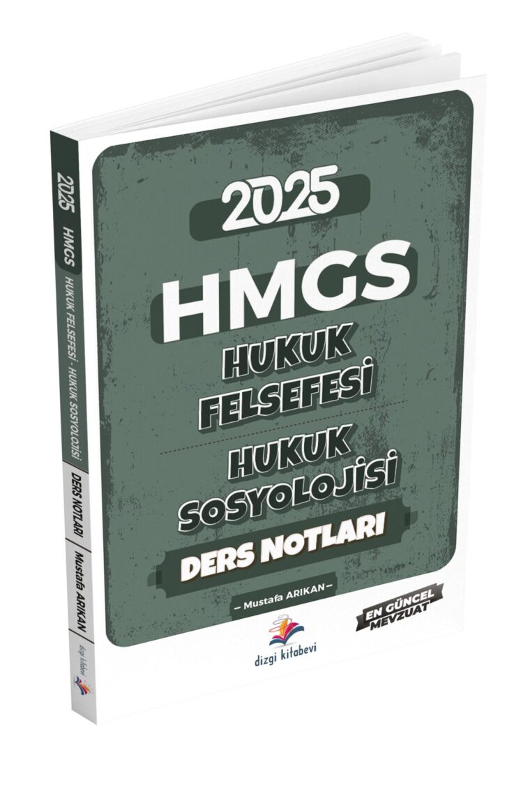 2025 HMGS Ne Sordu Ne Sorar Analizli Hukuk Felsefesi, Hukuk Sosyolojisi Ders Notları