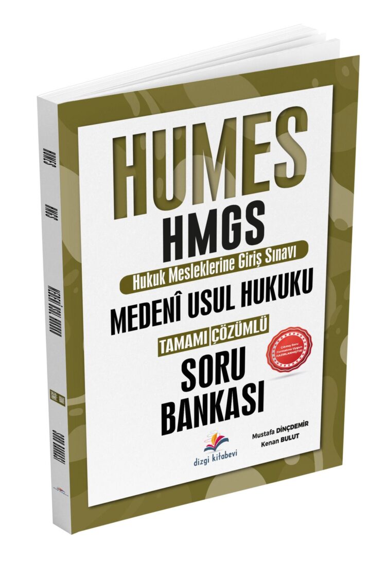 2025 Humes HMGS Medeni Usul Hukuku HMK Tamamı Çözümlü Soru Bankası - Görsel 2