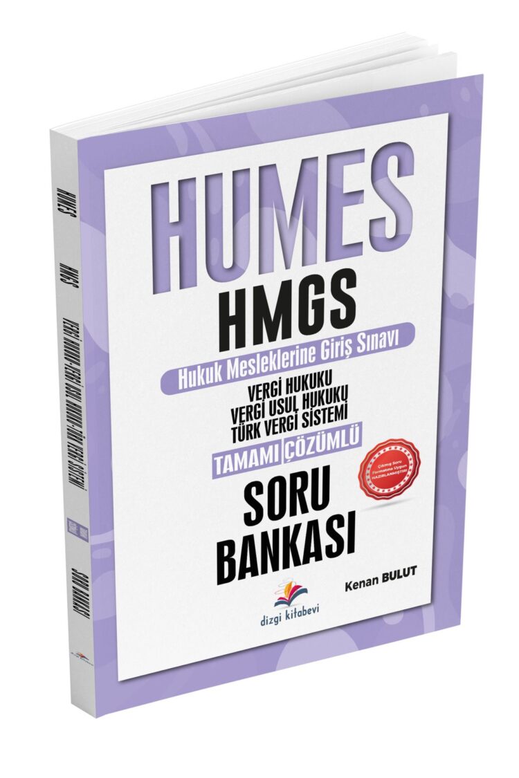 2025 Humes HMGS Vergi Hukuku, VUK, Türk Vergi Sistemi Tamamı Çözümlü Soru Bankası - Görsel 2