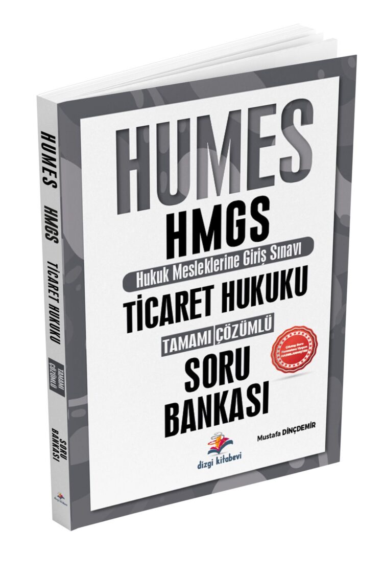 2025 Humes HMGS Ticaret Hukuku Tamamı Çözümlü Soru Bankası - Görsel 2