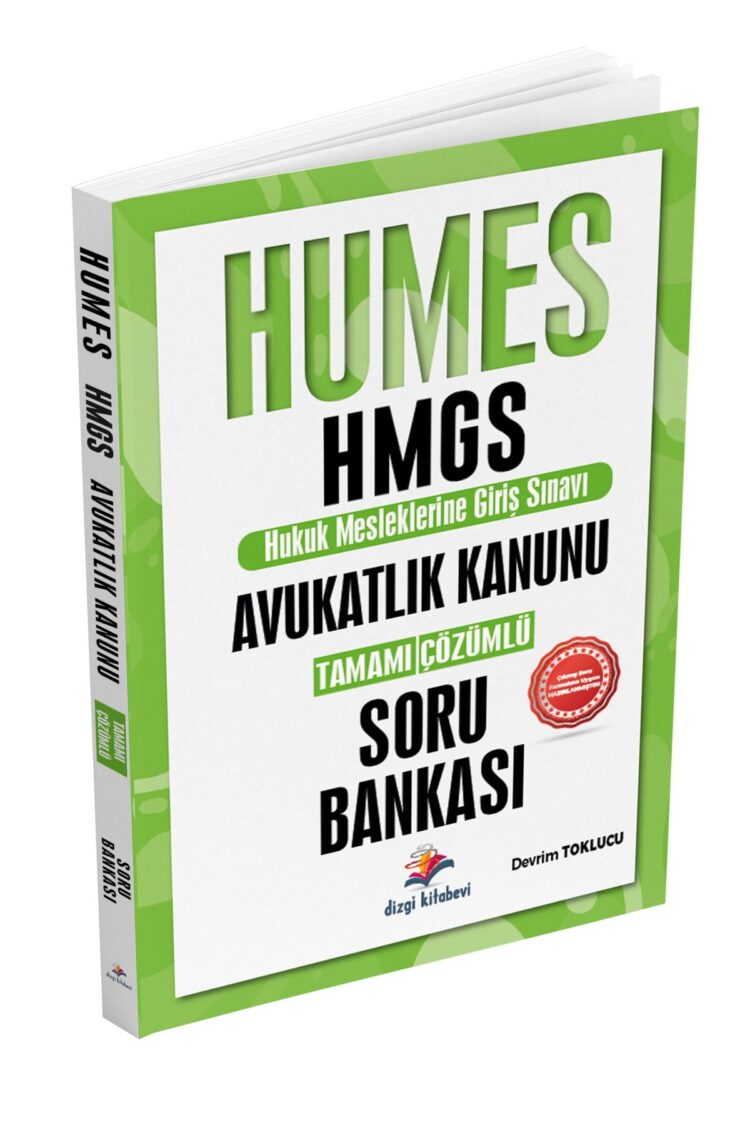 2025 Humes HMGS Avukatlık Kanunu Tamamı Çözümlü Soru Bankası - Görsel 2