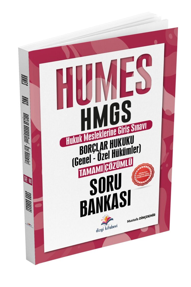 2025 Humes HMGS Borçlar Hukuku Genel Özel Hükümler Tamamı Çözümlü Soru Bankası - Görsel 2