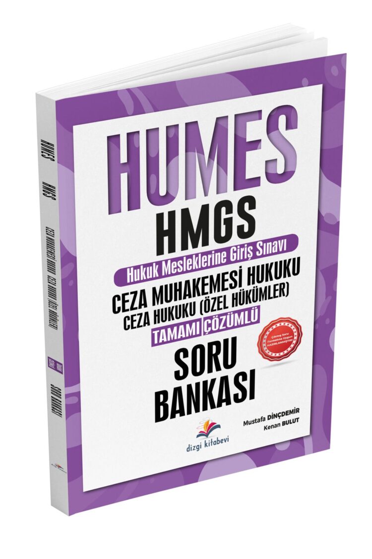2025 Humes HMGS Ceza Muhakemesi Hukuku, Ceza Hukuku Özel Hükümler Tamamı Çözümlü Soru Bankası