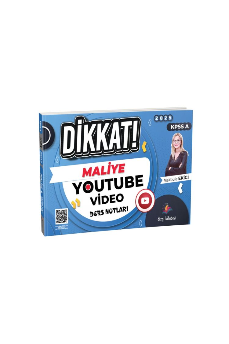 2025 Kpss A ve Kurum Sınavları Dikkat Maliye Video Ders Notları Makbule Ekici