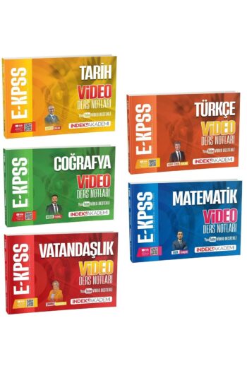 2026 EKPSS Video Ders Notları 5 li Set Yayıncılık