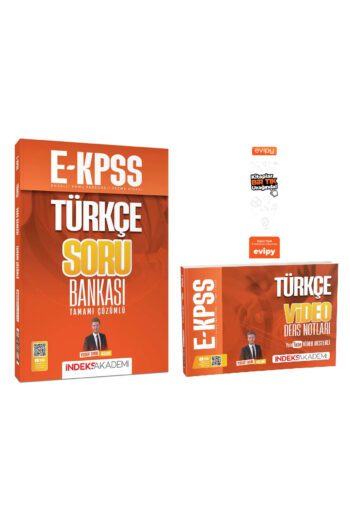 2026 EKPSS Türkçe Video Ders Notları + Soru Bankası 2 Kitap - Yusuf Emre Aslan Ayraç Hediyeli