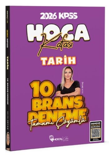 Hoca Kafası 2026 KPSS Tarih 10 Deneme Çözümlü Hoca Kafası Yayınları