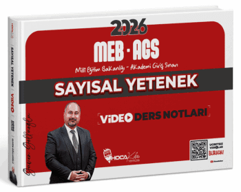 Hoca Kafası 2026 MEB-AGS Sayısal Yetenek Video Ders Notları - Güven Göllüoğlu Hoca Kafası Yayınları