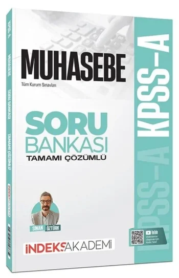 İndeks Akademi KPSS A Grubu Muhasebe Soru Bankası Çözümlü - Sinan Öztürk İndeks Akademi Yayıncılık