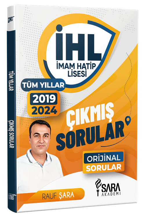 Şara Akademi 2025 ÖABT MEB-AGS İHL İmam Hatip Lisesi Çıkmış Sorular Tüm Yıllar - Rauf Şara Şara Akademi