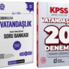 Pegem 2026 KPSS Vatandaşlık Ezberbozan Soru Bankası Çözümlü Pegem Akademi Yayınları - Deli Defteri 2026 KPSS Vatandaşlık 20 Deneme Çözümlü Deli Defteri Yayınları
