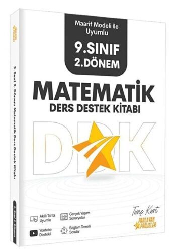 Parlayan Projeler 9. Sınıf 2. Dönem Matematik DDK Ders Destek Kitabı - Tunç Kurt Parlayan Projeler