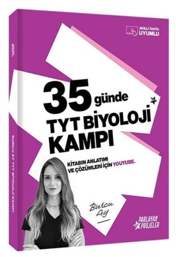 Parlayan Projeler 2026 YKS TYT 35 Günde Biyoloji Kampı - Burcu Ay Parlayan Projeler