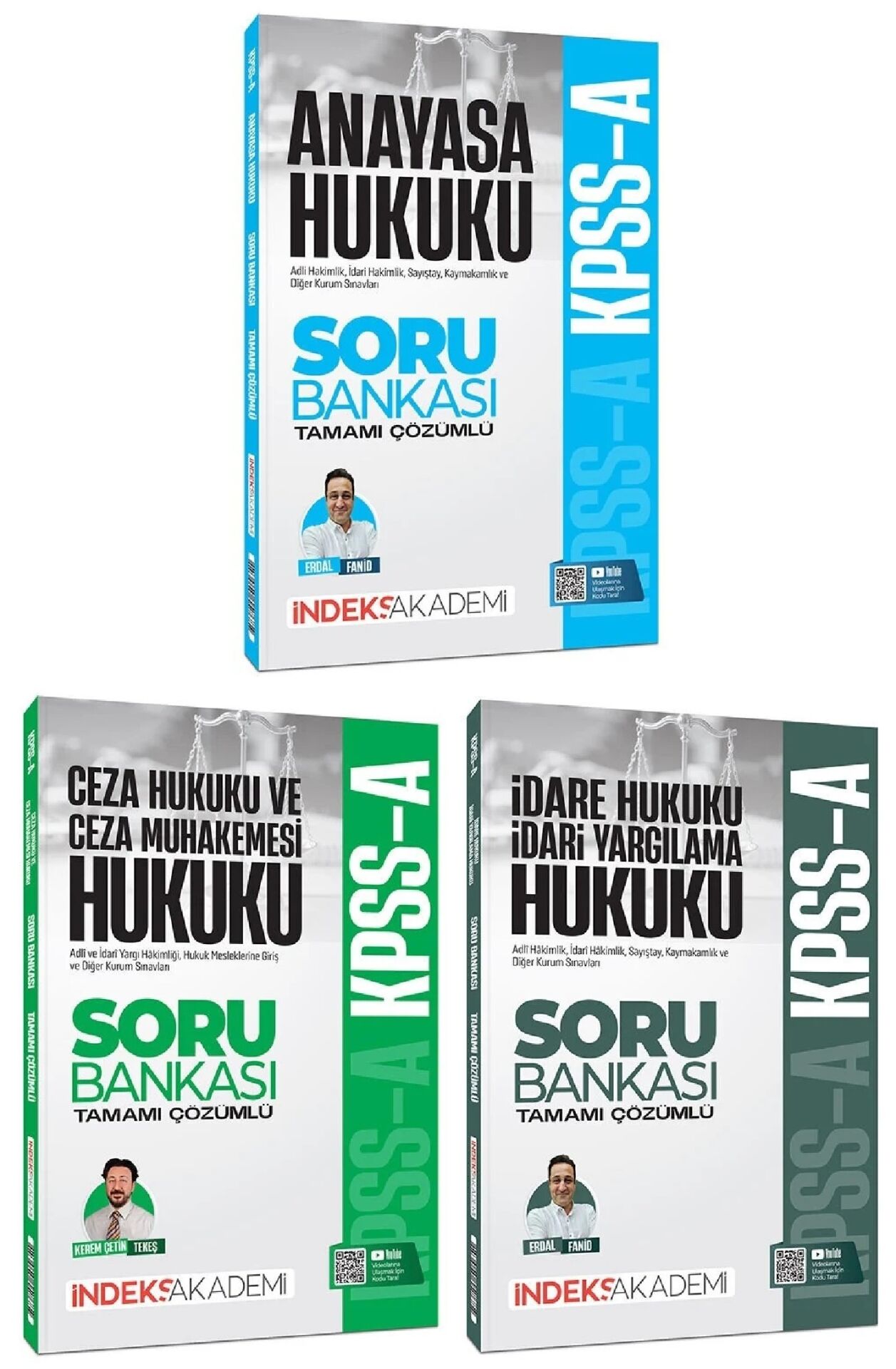 İndeks Akademi 2026 KPSS A Grubu Kamu Hukuku Soru Bankası 3 lü Set İndeks Akademi Yayıncılık