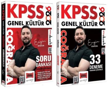 Yargı 2026 KPSS Coğrafya Soru Bankası  + 33 Deneme 2 li Set - Engin Eraydın Yargı Yayınları