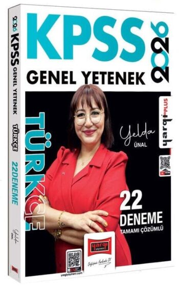 Yargı 2026 KPSS Türkçe 22 Deneme Çözümlü - Yelda Ünal Yargı Yayınları