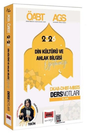 Yargı 2026 ÖABT MEB-AGS DKAB DHBT MBSTS Din Kültürü ve Ahlak Bilgisi Alan Ders Notları - Asya Tekin Yargı Yayınları